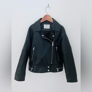 ZaraKids Faux Leather Biker Jacket